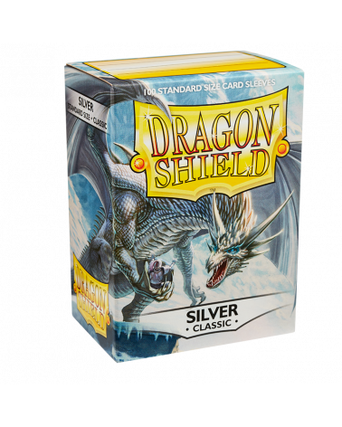 Dragon Shield Standard Sleeves Classic - Silver 100ct