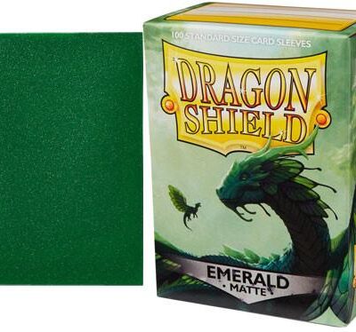 Dragon Shield Standard Sleeves Matte - Emerald 100ct