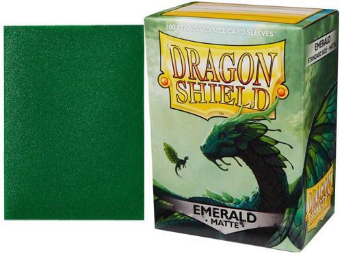 Dragon Shield Standard Sleeves Matte - Emerald 100ct