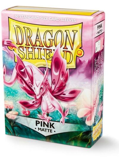 Dragon Shield Standard Sleeves Matte - Pink 60ct