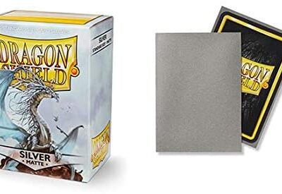 Dragon Shield Standard Sleeves Matte - Silver 100ct