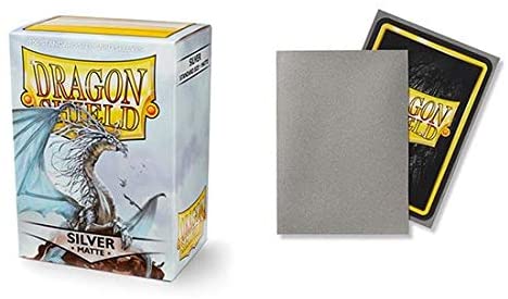 Dragon Shield Standard Sleeves Matte - Silver 100ct