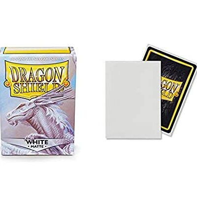 Dragon Shield Standard Sleeves Matte - White 100ct