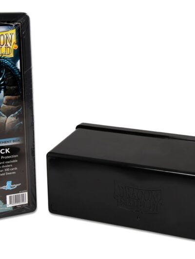 DS - Dragon Shield Four Compartment Box - Black