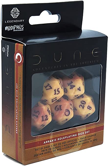 Dune RPG: 5d20 Set- Arrakis (Dados)