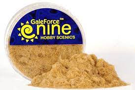 GF9 - Basing: Hobby Round- Arid Static Grass
