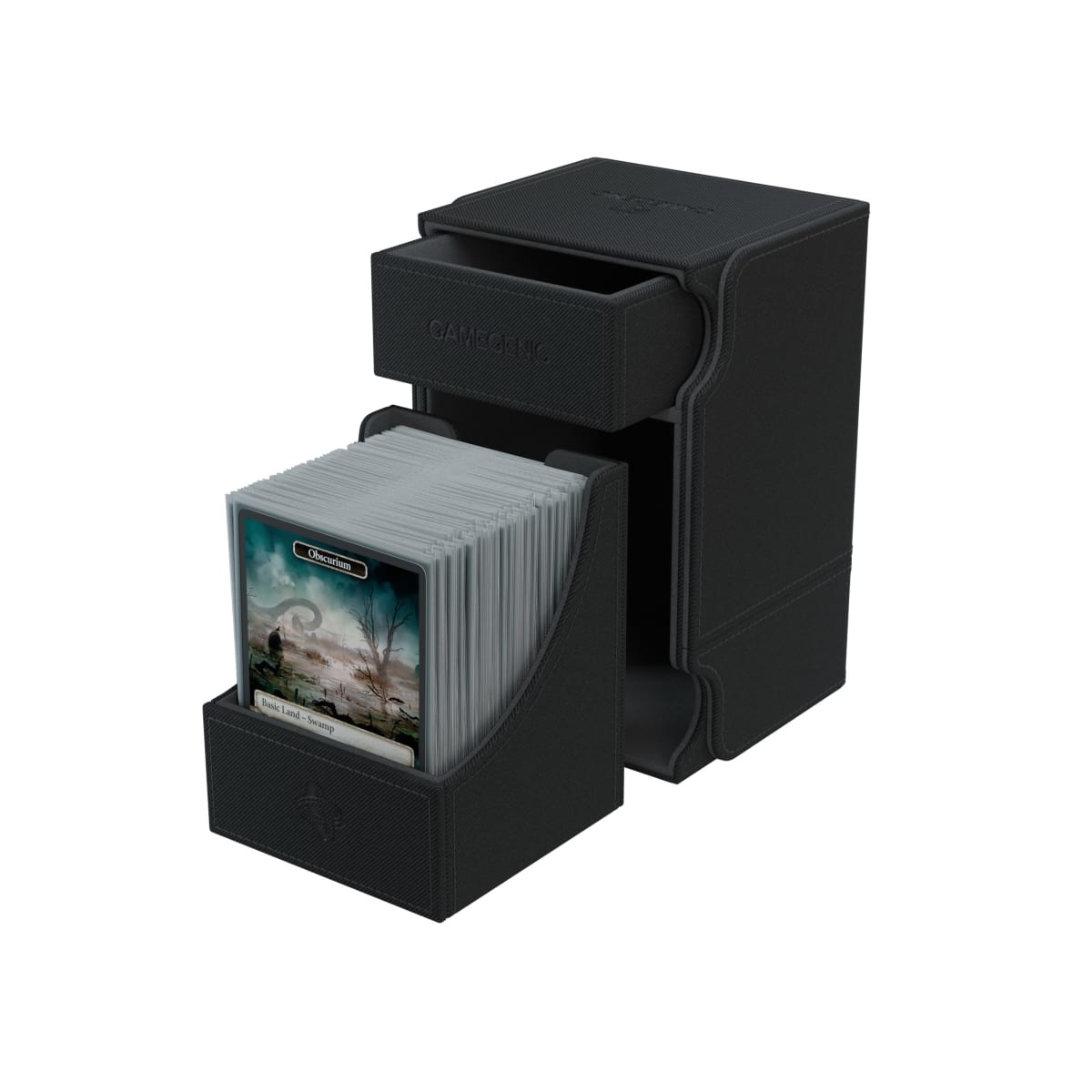 GameGenic - Deck Box: Watchtower 100+ Convertible (Black)