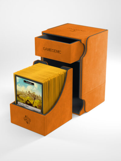 GameGenic: Deckbox: Watchtower 100+ Convertible Orange