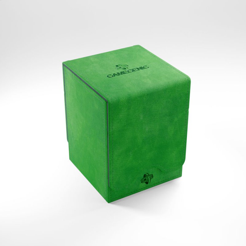 GameGenic - Squire Convertible Deck Case 100+ Green