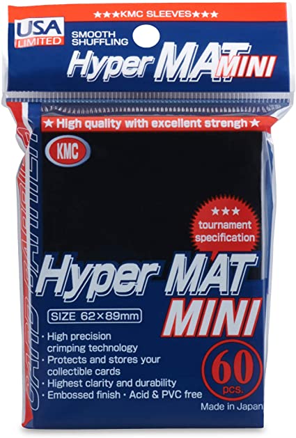 KMC Hyper Matte mini 60ct Black