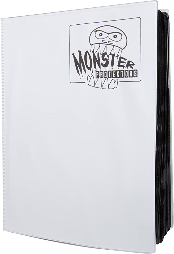 Monster Protectors - Mega Monster 9-pocket binder - Matte White