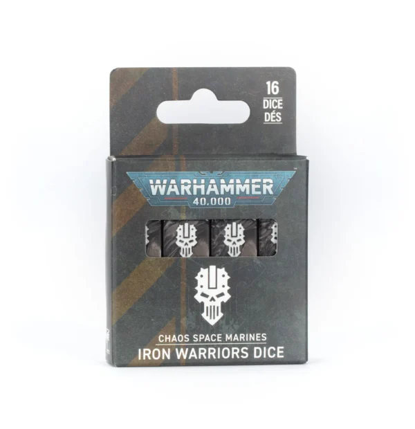 WARHAMMER 40000: IRON WARRIORS DICE