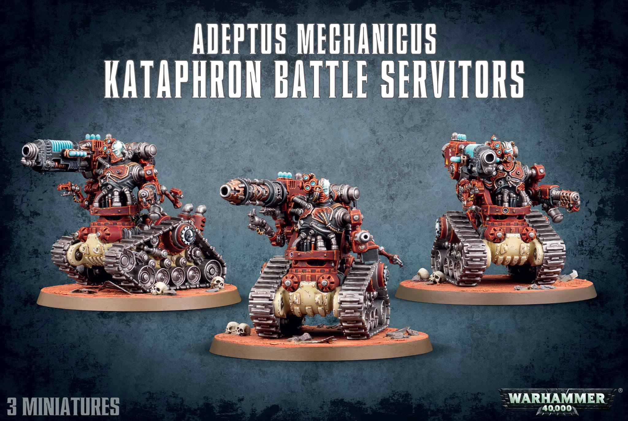 WS - Warhammer 40K - AD/MECHANICUS: KATAPHRON BATTLE SERVITORS