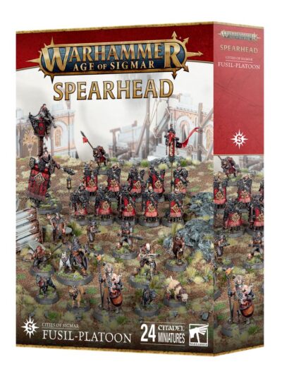 WS - Warhammer 40K - SPEARHEAD:CITIES OF SIGMAR FUSIL-PLATOON