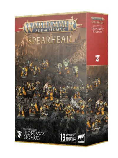 WS - EoS - SPEARHEAD: ORRUK WARCLANS IRONJAWZ BIGMOB