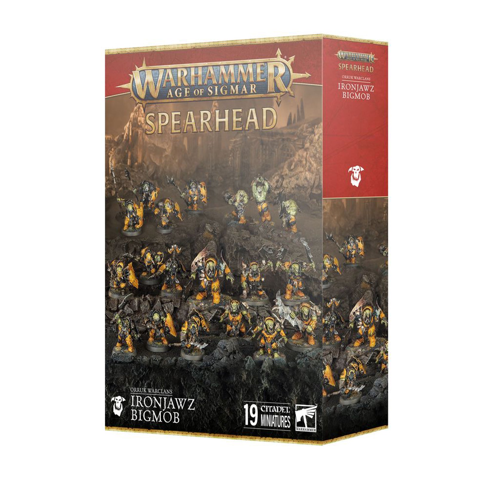WS - EoS - SPEARHEAD: ORRUK WARCLANS IRONJAWZ BIGMOB