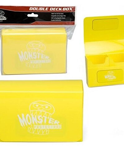 MTR - Monster Protectors - Double Deck Box - Matte Yellow
