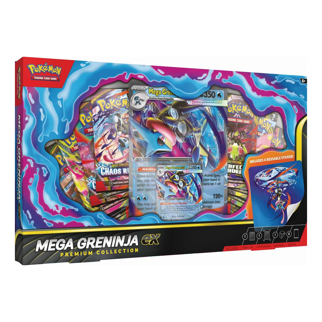 PKM - Pokémon TCG: Mega Greninja ex Premium Collection - ENG