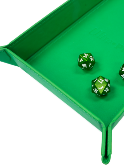 UP - Ultra Pro Vivid Magnetic Foldable Dice Tray: Green