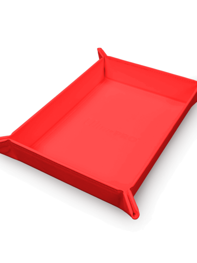 UP - Ultra Pro Vivid Magnetic Foldable Dice Tray: Red