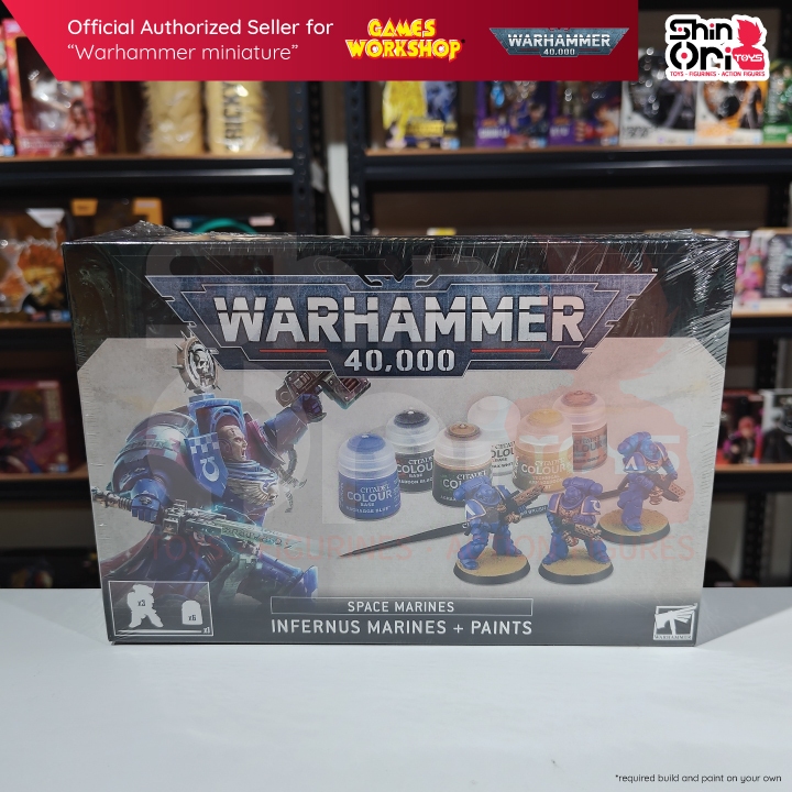 WS - Warhammer 40K - S/M INTERCESSRS + PAINTS