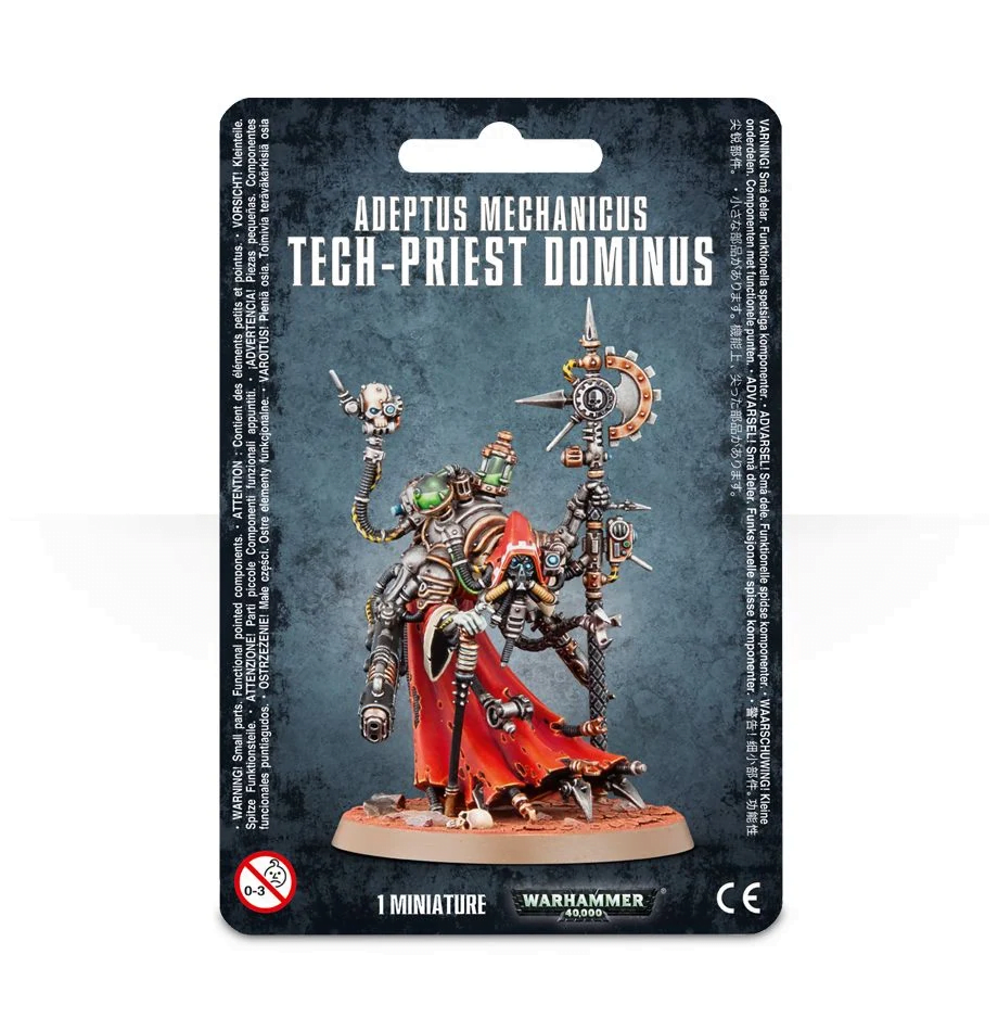 WS - Warhammer 40K - ADEPTUS MECHANICUS TECH-PRIEST DOMINUS
