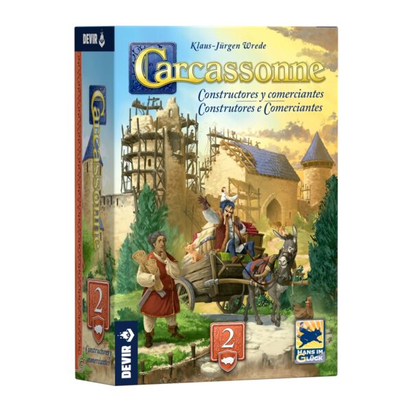 BG - Carcassonne Exp. 2 - Constructores y Comerciantes - ESP