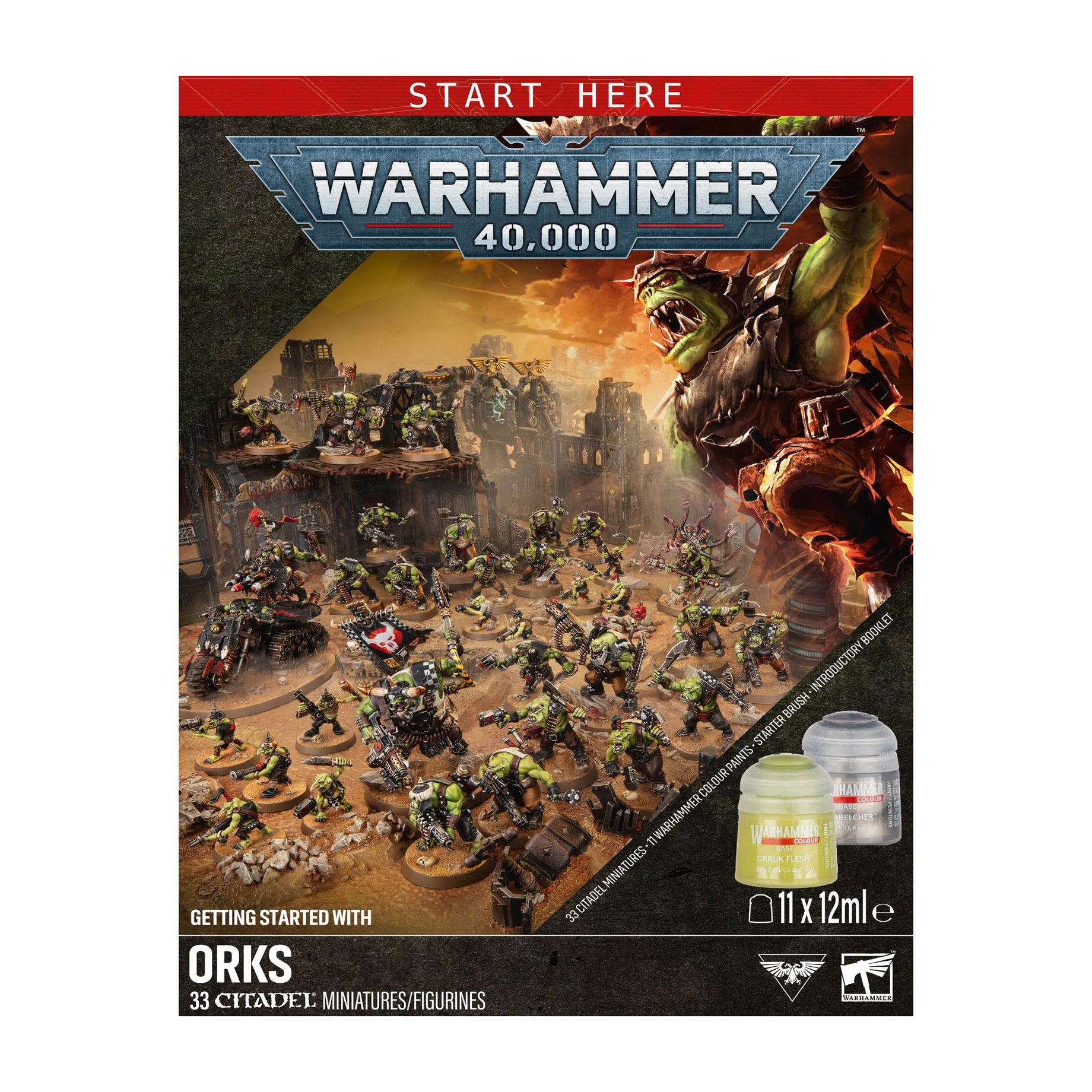 WS - Warhammer 40K - GETTING STARTED WITH ORKS - ENG