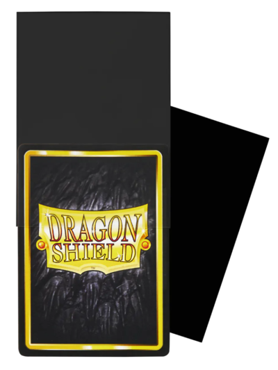 DGS - Dragon Shield Sleeves: Perfect Fit Standard - Thick Inner Sleeves - Black (100 ct.)