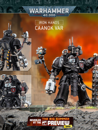 WS - Warhammer 40K - IRON HANDS: CAANOK VAR