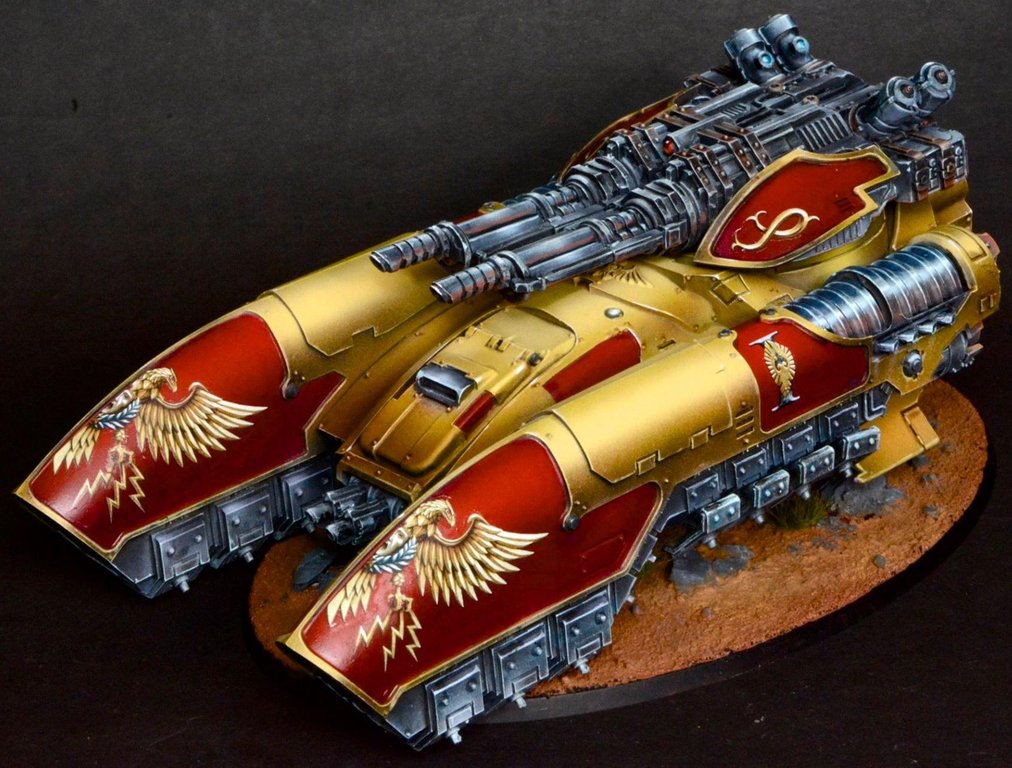 WS - THH - LEGIO CUSTODES: CALADIUS GRAV-TANK