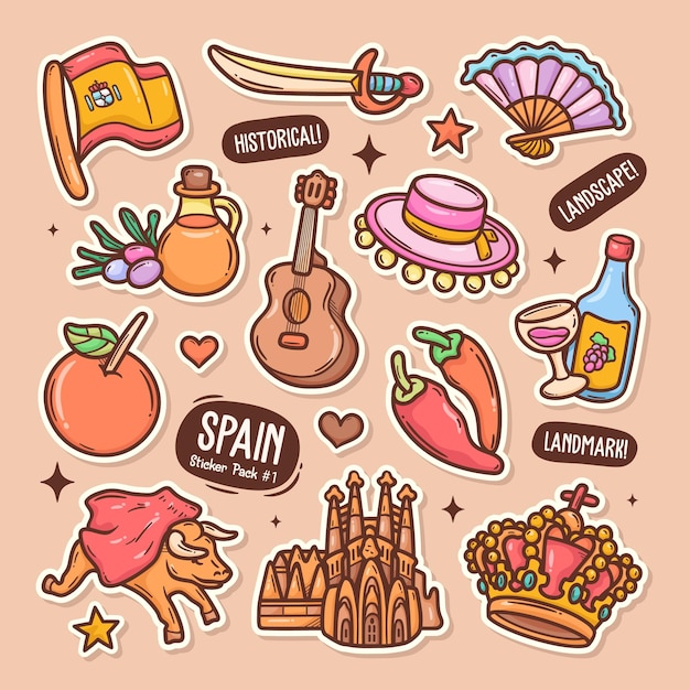 BG - Pegatinas - Spanish