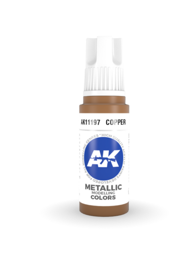 AKL - AK Interactive 3G Acrylic: Copper 18ml