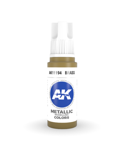AKL - AK Interactive 3G Acrylic: Brass 18ml