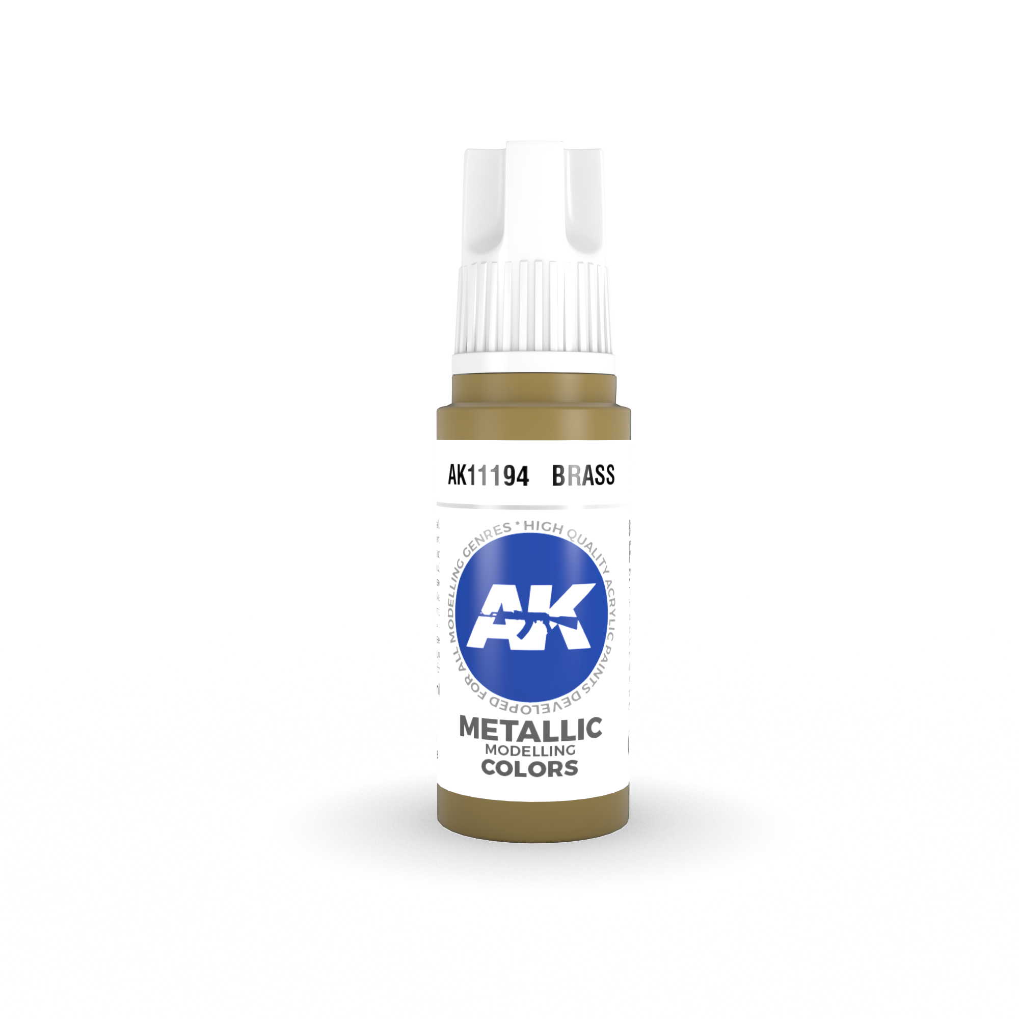 AKL - AK Interactive 3G Acrylic: Brass 18ml