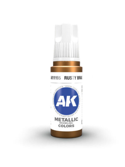 AKL - AK Interactive 3G Acrylic: Rusty Brass 18ml