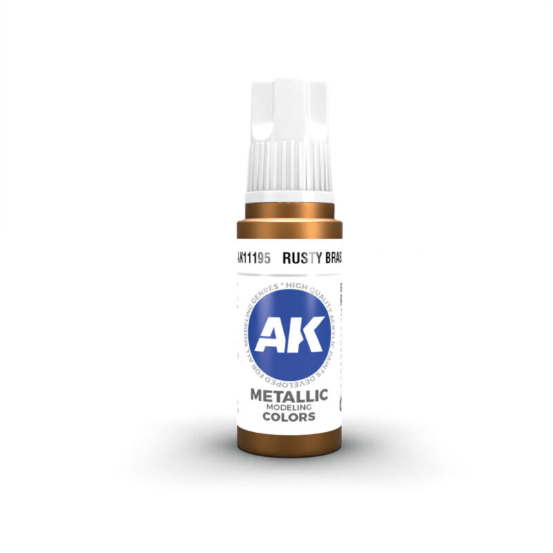 AKL - AK Interactive 3G Acrylic: Rusty Brass 18ml