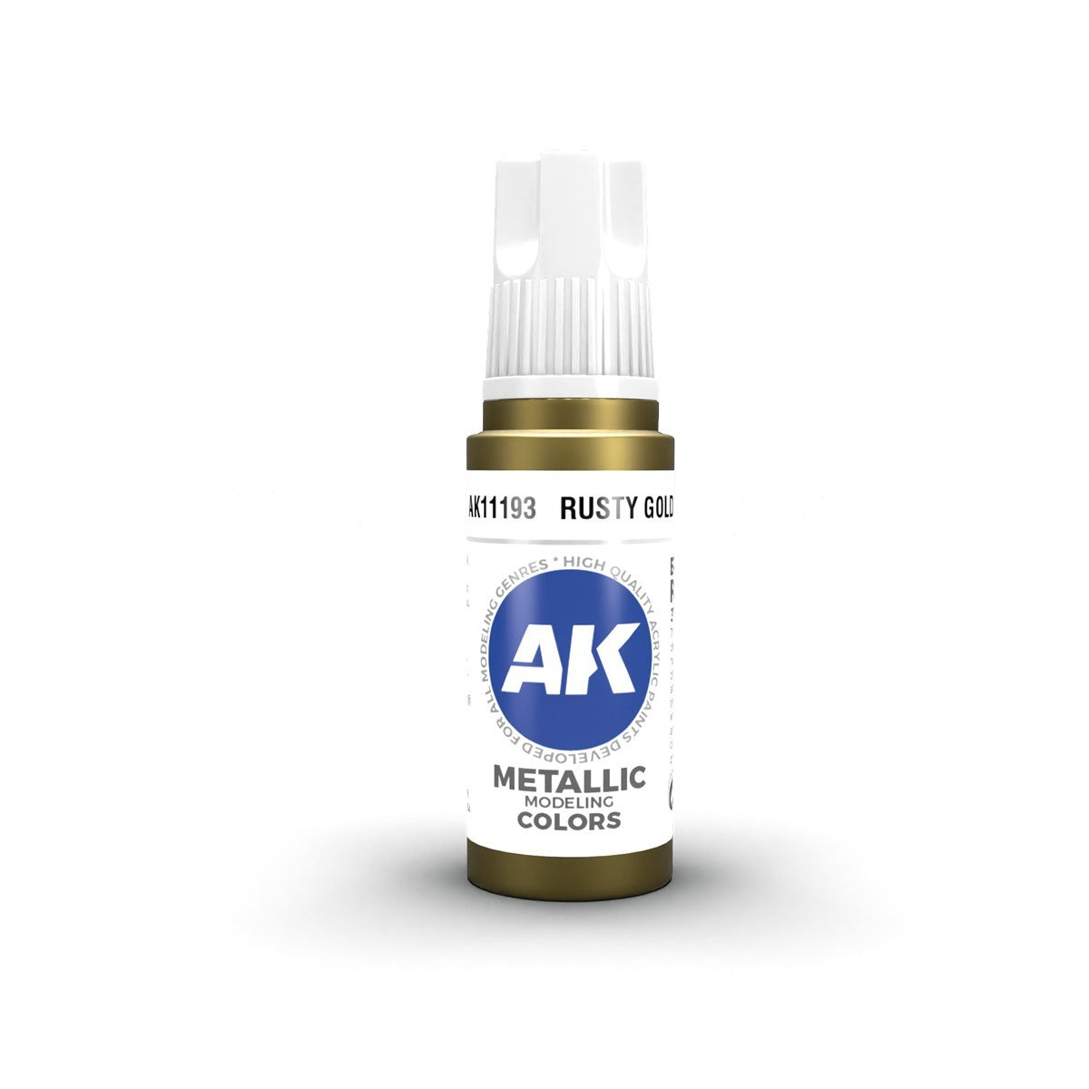 AKL - AK Interactive 3G Acrylic: Rusty Gold 18ml