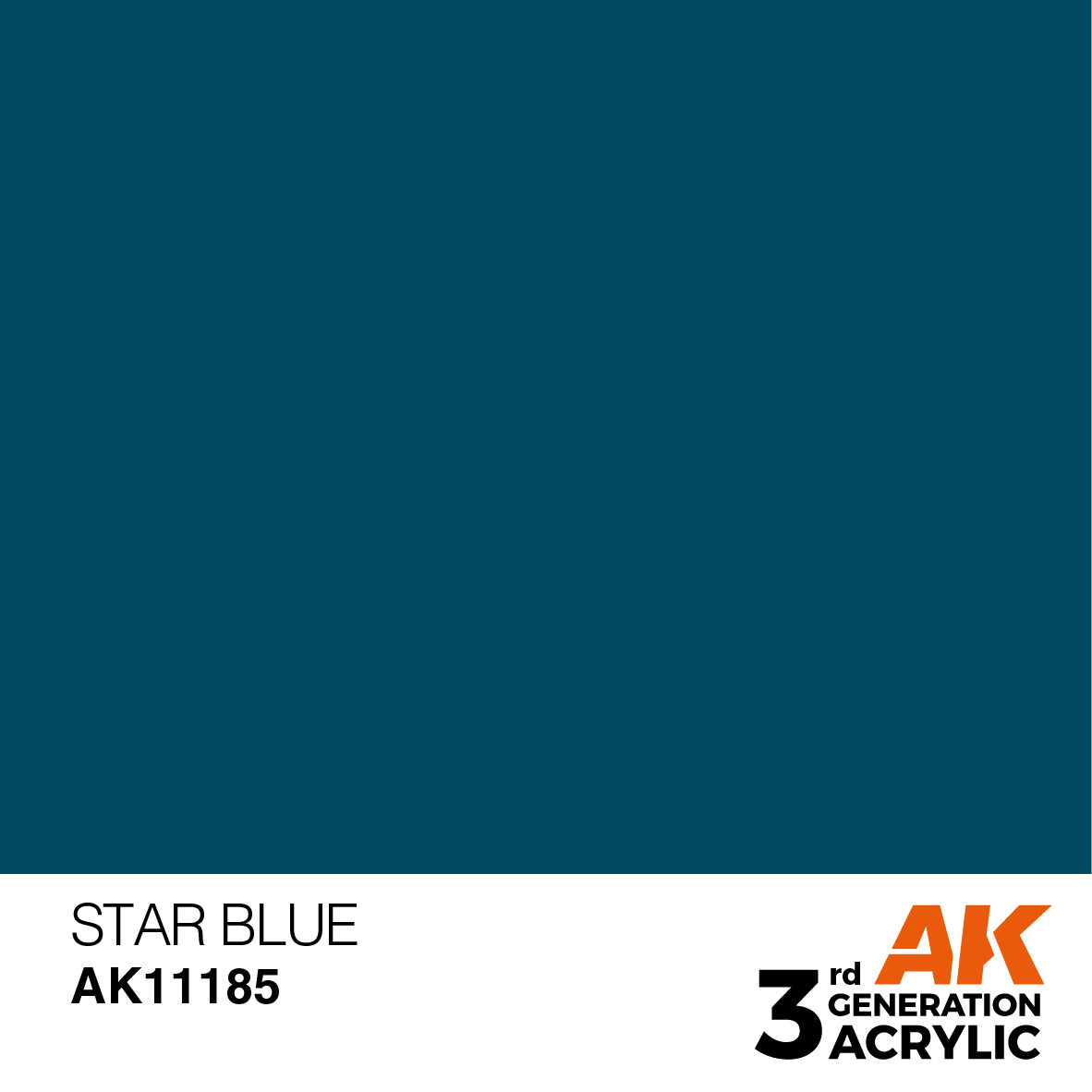 AKL - AK Interactive 3G Acrylic: Star Blue 18ml