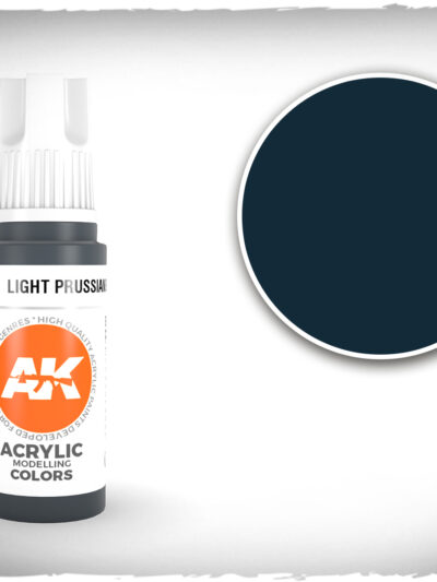 AKL - AK Interactive 3G Acrylic: Light Prussian Blue 18ml