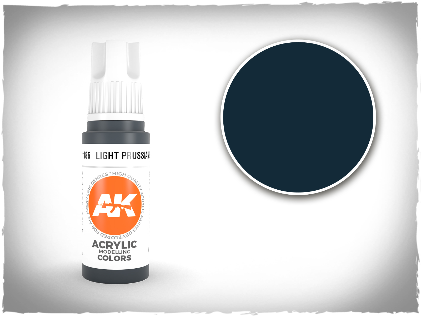 AKL - AK Interactive 3G Acrylic: Light Prussian Blue 18ml