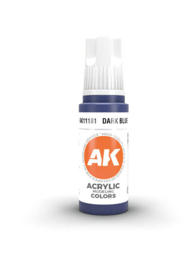 AKL - AK Interactive 3G Acrylic: Dark Blue 18ml