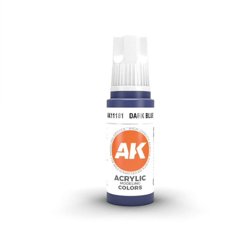 AKL - AK Interactive 3G Acrylic: Dark Blue 18ml