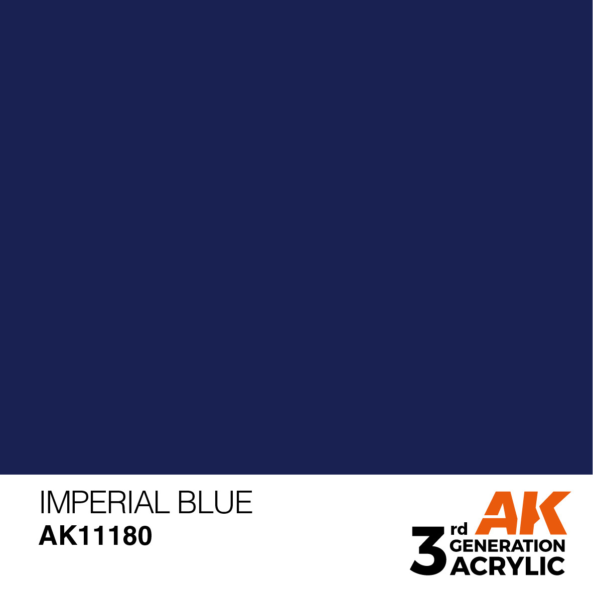 AKL - AK Interactive 3G Acrylic: Imperial Blue 18ml