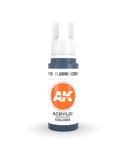 AKL - AK Interactive 3G Acrylic: Fluorescent Blue 18ml