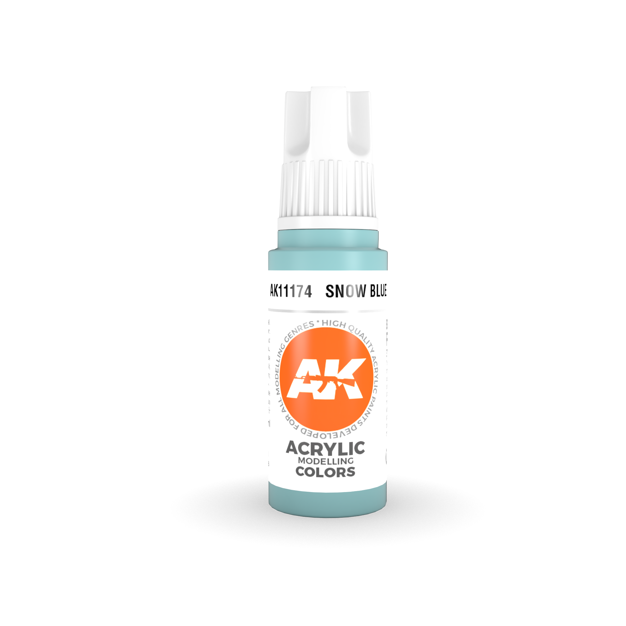 AKL - AK Interactive 3G Acrylic: Snow Blue 18ml