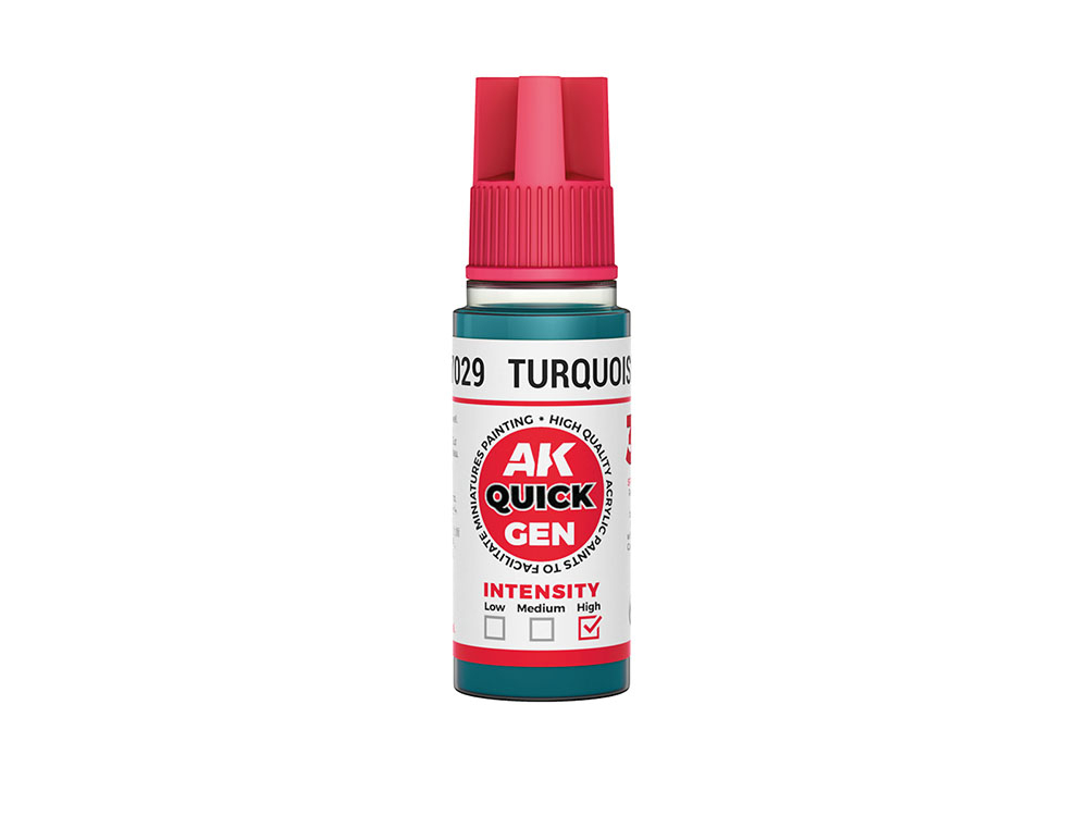 AKL - AK Interactive 3G Acrylic: Turquoise 18ml