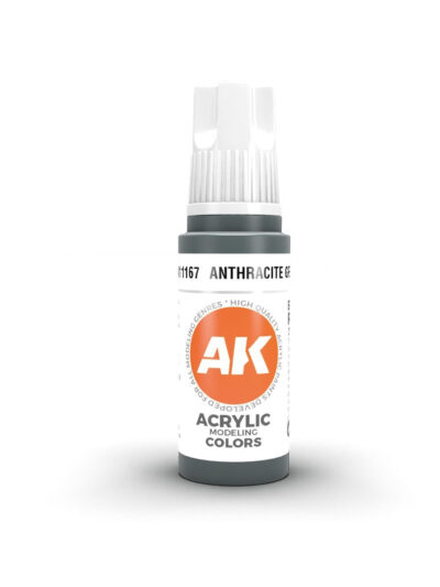 AKL - AK Interactive 3G Acrylic: Anthracite Grey 18ml