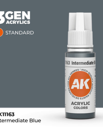 AKL - AK Interactive 3G Acrylic: Intermediate Blue 18ml