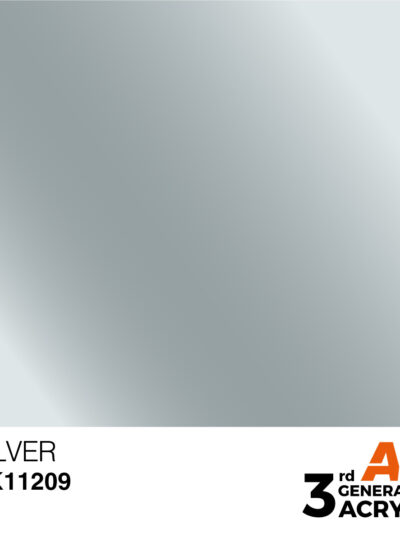 AKL - AK Interactive 3G Acrylic: Silver 18ml